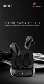 EDIFIER S10 Planar Magnetic ANC True Wireless Earbuds Hi-Res LDAC Bluetooth 5.4 Kopfhörer 6 Mikrofone 28 Stunden Akkulaufzeit
