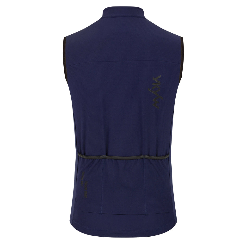 YKYWBIKE Herren Radsport Gelit Thermo-Fleece Fahrrad Windjacke Ärmellose Weste Winddicht Wasserdicht Radfahren