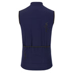 YKYWBIKE Herren Radsport Gelit Thermo-Fleece Fahrrad Windjacke Ärmellose Weste Winddicht Wasserdicht Radfahren