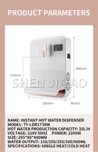 TY-LDR1738W Pipeline-Maschine Wandmontierter Haushalts-Eis-Warm-Heißwasser-Spender 2200W