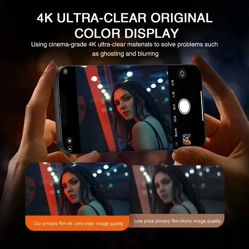 3 Stück Blickschutzfolie für iPhone 17 16 15 14 13 11 12 Pro Max Mini Plus Anti-Spionage Schutzglas für iPhone XR X XS 16e