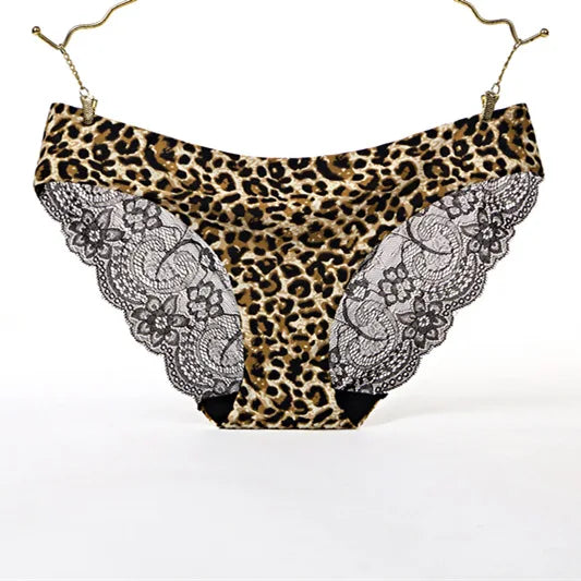 Damen Spitzenhöschen Sexy Transparenter Slip Niedriger Bund Baumwollzwickel Slips Übergröße Damenunterwäsche Dessous Neu Heißer Verkauf