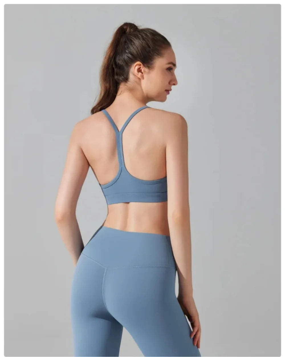 Activewear Set 2-teilig: Sport-BH & High Waist Leggings, Workout-Outfit für Yoga, Laufen, Fitness & Gym Kleidung für Damen
