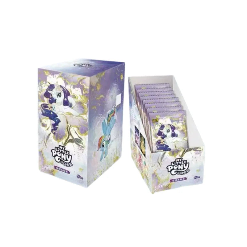 KAYOU Original My Little Pony Freundschaft ist ewig Sternentüte 2 Rhythmus Mond AR Vergoldete Dekoration ODER Sammelkarte Geschenk