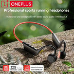 OnePlus Bluetooth Knochenschall-Kopfhörer Drahtlose offene Kopfhörer Freisprechfunktion Wasserdichte Sport-Kopfhörer mit Mikrofon