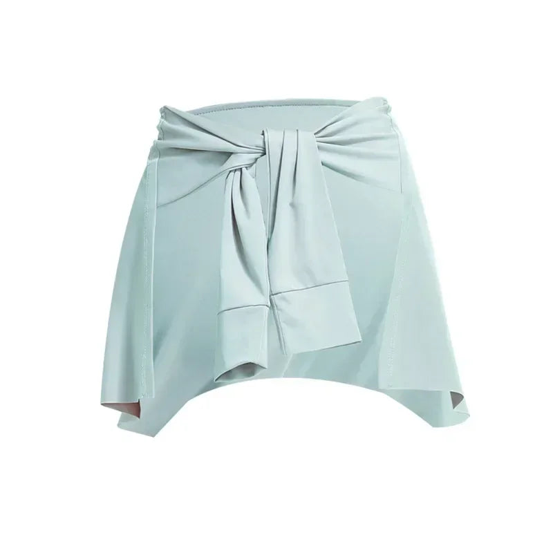 Fitness-Rock, Hüftabdeckung, Workout-Fitness-Bekleidung, Tanz-Ballett-Röcke für Damen, Sport-Yoga-Kleid, kurzer Oberschenkel-Abdeckungsrock