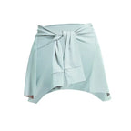 Fitness-Rock, Hüftabdeckung, Workout-Fitness-Bekleidung, Tanz-Ballett-Röcke für Damen, Sport-Yoga-Kleid, kurzer Oberschenkel-Abdeckungsrock