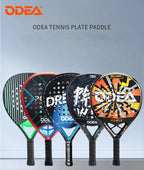 ODEA Beach Tennis Schläger Vollcarbon Rauhe Oberfläche Outdoor Sport Schläger Für Herren Damen Erwachsene Fortgeschrittene Spieler 3K 18K