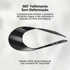 2 Stück Blickschutz-Keramikfolie für iPhone 17 16 15 14 11 13 12 Pro Max Air 16e 15 14 16 Plus XS Max XR X 7 8 SE 2020 Displayschutzfolie