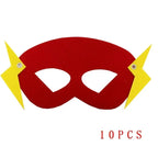 32/28/10 Stück/Los Superheldenmaske Cosplay Weihnachten Halloween Kinder Erwachsene Karneval Party Requisiten Kindergeburtstag Filz Maskerade