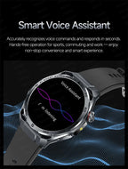 EKG High-End Gesundheits-Smartwatch Herren Blutdruck Lipide Blutsauerstoff Körperanalyse Harnsäure Gesundheitstracker Smartwatch Herren Damen