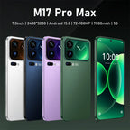 Neues Smartphone 5G 7.3HD für M17 Pro Max Dual-SIM-Karte 22G+2TB Günstiges Handy Android Smart Mobile Phones Entsperrt 8000mAh