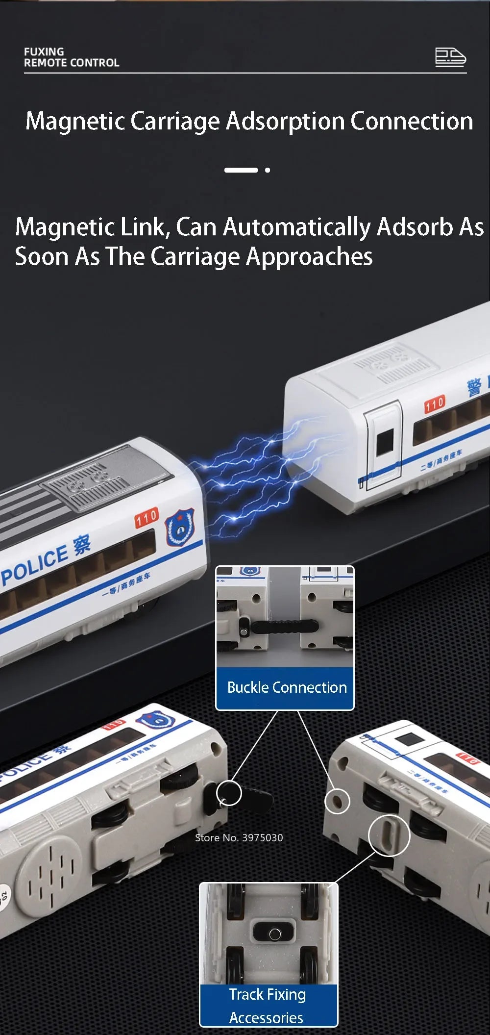 1:60 Maßstab FuXing Hochgeschwindigkeitszug Spielzeugauto Modell Sound Licht Fernbedienung Elektrische Simulation Zugmodelle Ornamente Geschenke
