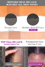 260 % Dichte Echtes HD 5x5 Lace Closure Perücken Super Double Drawn Vietnamesisches Echthaar Kurze BOB Perücke Klebstofffreie Pre-Plucked Lace Perücke