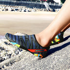 Aqua Schuhe Schnelltrocknende Strandschuhe Wasserschuhe Unisex Schwimm-Aqua-Slipper Barfuß-Surf-Fluss-Turnschuhe Leichte Strand-Sommer-Schuhe