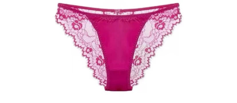 Sexy Spitzen-BH- und Höschen-Set, Minimizer, Anti-Sagging, vollflächig bedeckend, verstellbarer Bügel, große Bruststütze, dünne Seitenstütze, kein Überlaufen