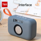 Lautsprecher TG506 Tragbare Mini Wireless Soundbar Bluetooth 5.0 Outdoor Indoor HIFI-Lautsprecher Unterstützung TF-Karte FM-Radio Wasserdicht
