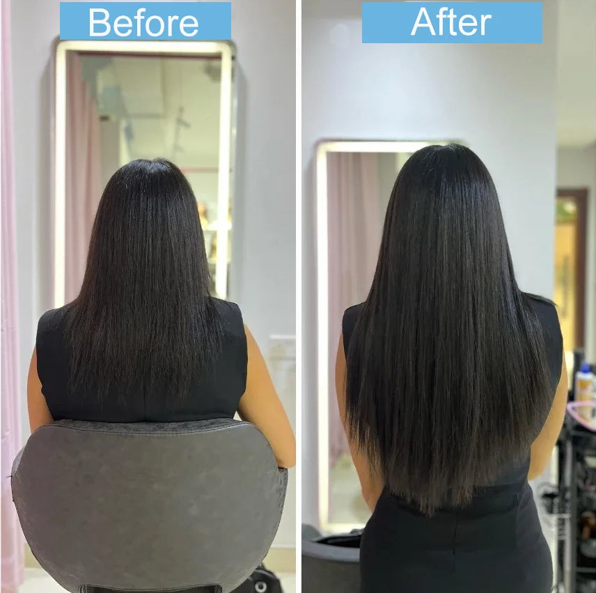 8 Stück Clip In Echthaar Extensions 100% Echthaar Clip In Natürliche Haarverlängerungen Glatte Haarteile 14-26 Zoll Remy Haar