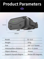 VR Brille Virtual Reality Headset Viar Geräte Helm 3D Linsen Smart Goggles Für Smartphones Telefon Mobile Gogle Spiel Zubehör