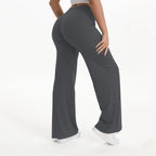SoftMotion Damen Leggings Gerade Beine Mittlere Taille Yoga-Hose GYM-Leggings Naked Feel Pilates Laufhose Sporthose