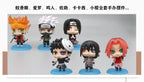 Anime Naruto Actionfigur Naruto Sasuke Kakashi Itachi Modell Spielzeug Desktop Ornament Dekoration Geschenk Junge Mädchen