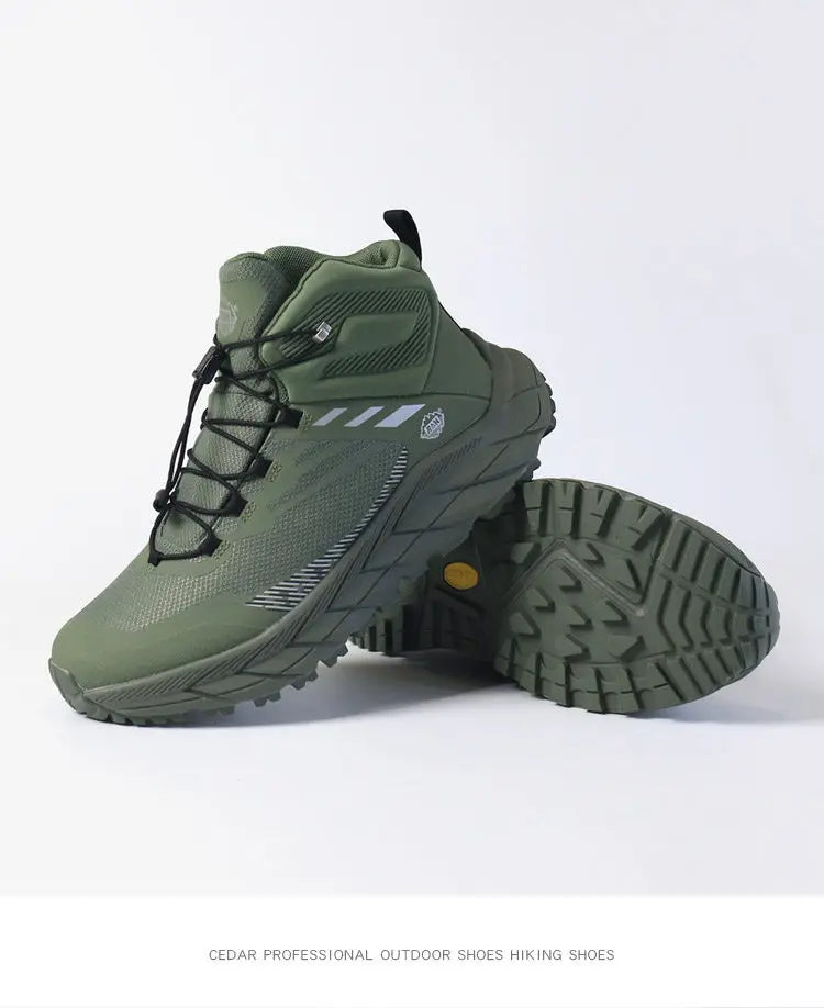 RAN Hiking Shoes Men Waterproof mesh walking shoes outdoor trekking Shoes Hunting Boots Tactical Ankle Boots women travel Boots