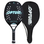 OPTUM BATTLE 12K Carbonfaser-Strandtennisschläger mit rauer Oberfläche und Abdeckungstasche