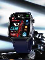 Neue Gesundheitsuhr Harnsäure Blutdruck Blutsauerstoff Körperanalyse Körperfett Smartwatch EKG+PPG Bluetooth Anruf Uhr Frauen Männer