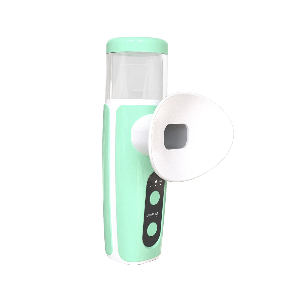 Tragbarer Augenbefeuchter USB wiederaufladbarer Nano-Nebel für Damen, zu Hause oder im Büro, sicheres Augenpflegegerät zur Linderung trockener Augen