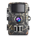 16MP 1080P Wildkamera Jagdkamera Überwachungskamera mit Bewegungsmelder IP66 Wasserdicht Infrarot Nachtsicht für Außenbereich