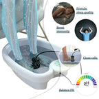 Detox Ionic Fußbad-Maschine Massage Fuß Ionische Entgiftung Lindert Müdigkeit Fördert gute Gesundheit und volle Vitalität