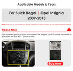 9 Zoll 7862 QLED-Bildschirm 2-Din Android Autoradio Multimedia Video-Player für Buick Regal 1 Opel Insignia GPS Navi Carplay 4G RDS BT