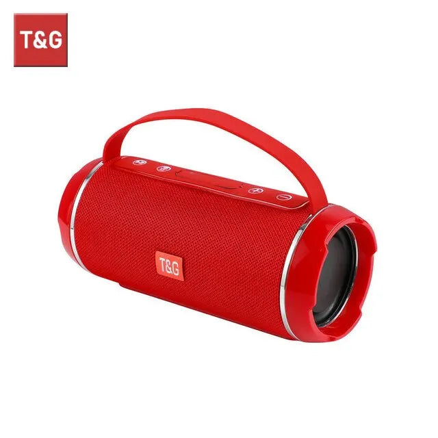 Bluetooth-Lautsprecher TG116c TWS Drahtlos Leistungsstarker Tragbarer Outdoor-Lautsprecher Wasserdichter Subwoofer 3D-Stereo-Sound Freisprechfunktion