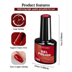 20-Farben-Nageldesign-Set mit LED-Licht, Nagelfeile, Poliermaschine, Glitzer-Diamant-Werkzeugset für den professionellen und privaten Gebrauch