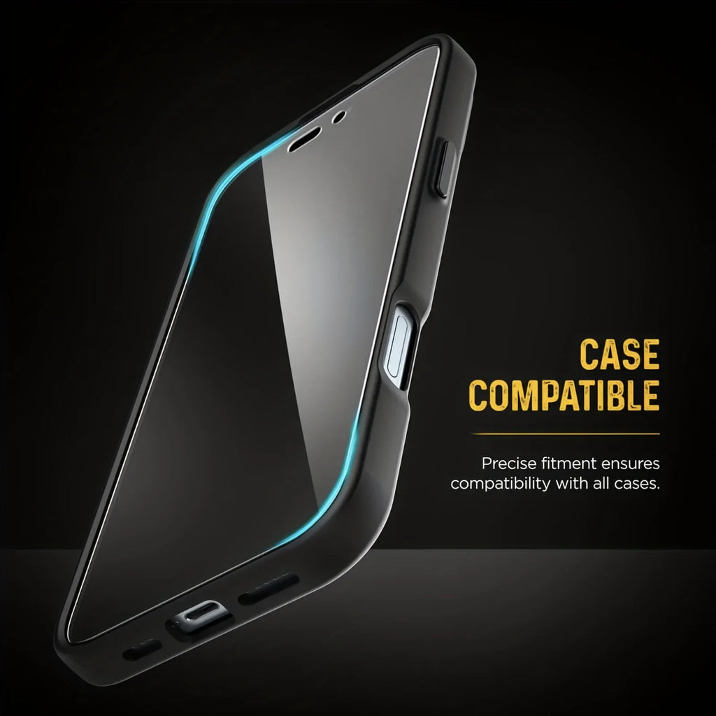 3-5-teiliges Set aus matter Displayschutzfolie aus gehärtetem Glas für iPhone 17, 16e, 16, 15, 14, 13, 12, 11 Pro Max, XS, XR, Sichtschutz, mattiert, Blendschutz