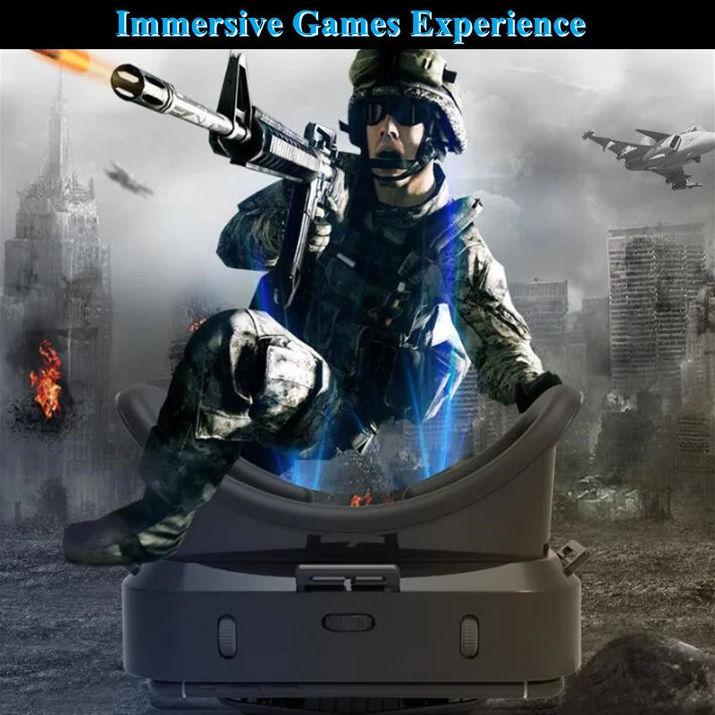 Shinecon VR Brille 3D Headset Virtual Reality Gerät Helm Schutzbrille Linsen Mobile Smartphone Handy Realidade Viar VR