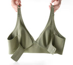 Sexy Nahtloser BH Ohne Bügel Verstellbare Drahtlose BHs Damen Unterwäsche Weiblicher Push-Up Gepolsterter Bralette Dessous Intimates