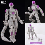 9L3D Gedruckte Dragon Ball Son Goku Vegeta Beerus Frieza Anime Lucky13 Dummy13 Titan13 Actionfiguren Mehrgelenkige Bewegliche Spielzeuge