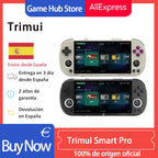 Trimui Smart Pro Handheld-Spielekonsole 4.96'' IPS-Bildschirm Videospielkonsole Linux-System Retro-Videospielkonsolen Geburtstagsgeschenke