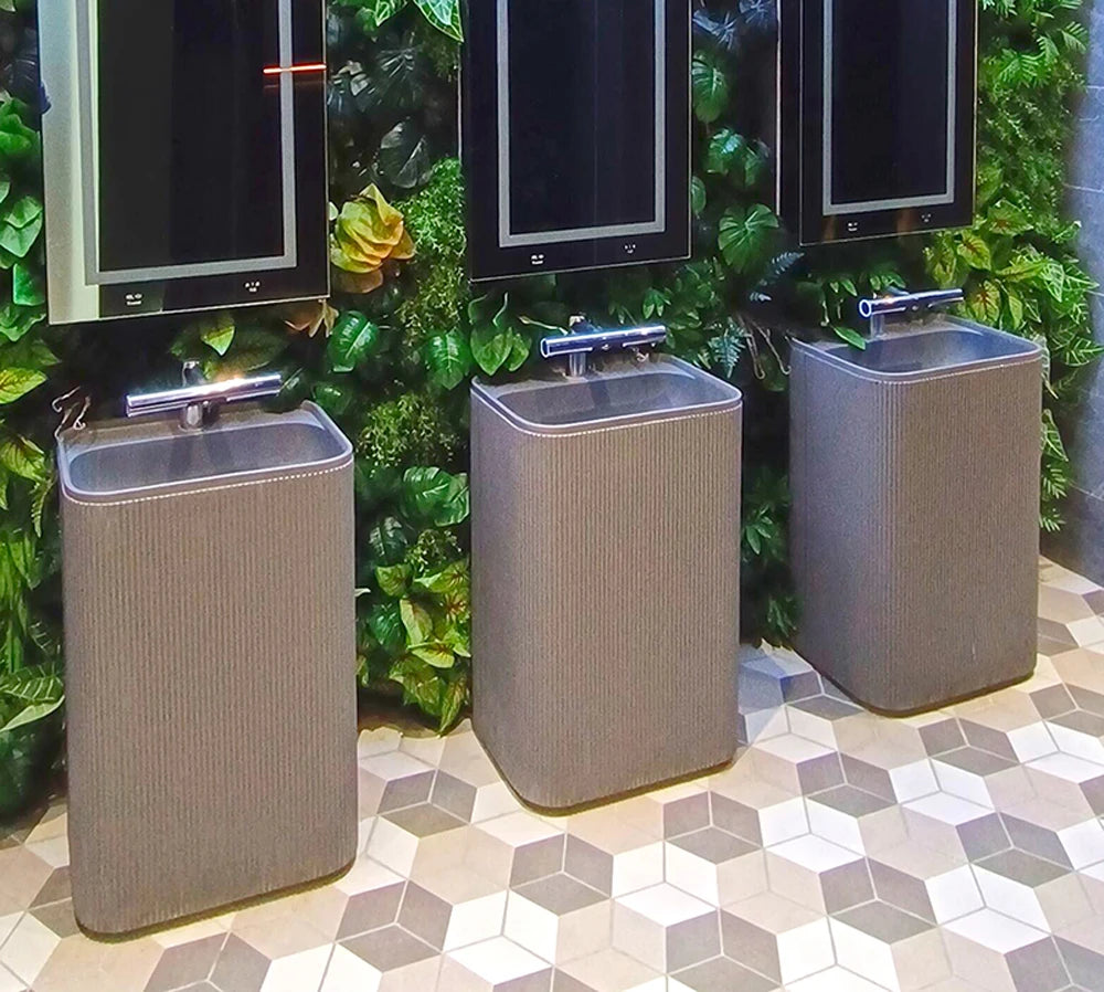 AIKE Airblade Wasserhahn Händetrockner Automatische Bad Händewasch- und Trockenmaschine Waschraum Armaturen Luft Wasserhahn Leistungsstarker Händetrockner