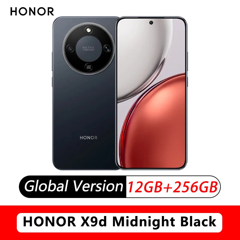 HONOR X9d Globale Version Smartphone 6,79" Display, AMOLED, 8300mAh Akku 108MP Kamera NFC Mobiltelefon
