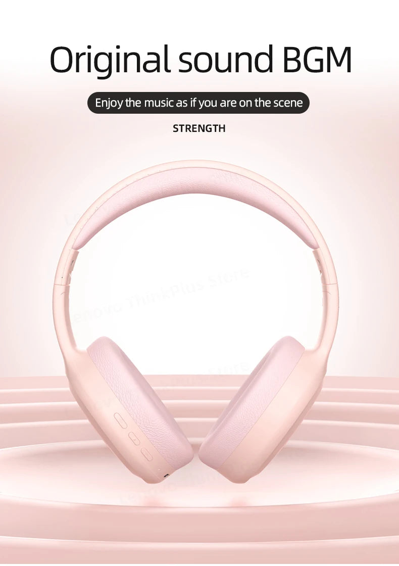 Choice Lenovo th30 kabellose Kopfhörer Bluetooth-Ohrhörer 5.0 faltbares Headset Sportkopfhörer Gaming Fone Bluetooth-Ohrhörer