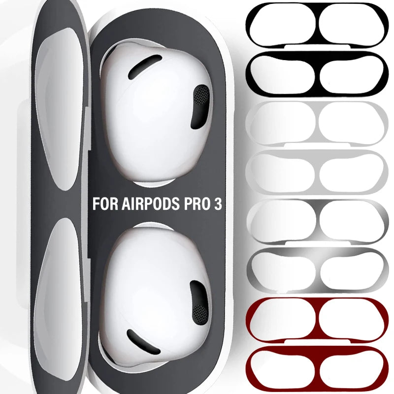 Metal Dustproof Film for Airpods Pro 3 Guard Sticker Anti-Scratch Protectors Ultra Thin for Airpod Pro3 Case Accessories Hauptbild