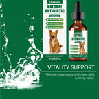 60ml Multivitamin-Ergänzung für Hunde zur Stärkung des Immunsystems, sanfte Formel zur Linderung von Hautbeschwerden, tägliche Nahrungsergänzung