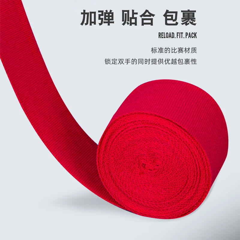 3/5M Boxbandagen Baumwolle Elastische Handschützer Handgelenkbandage Handband Verband Fitness Sanda Muay Thai Karate Sport Faustbandage