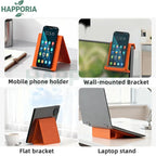 HAPPORIA Tragbarer faltbarer Silikon-Handyhalter Flexibler, biegsamer, mehrfach verstellbarer Ständer für Universal-Handy-Tablet