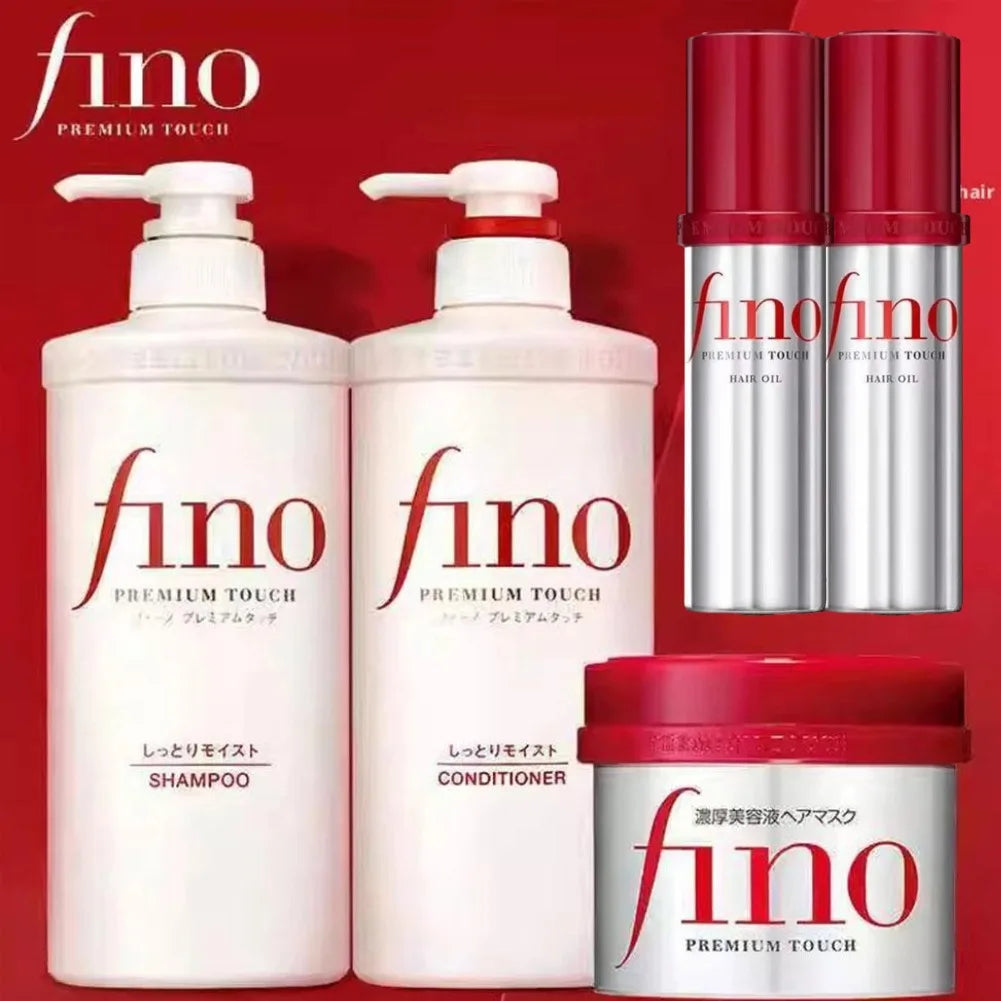 Japanische Fino Shampoo Spülung Haarkollagen Keratin Haarspülung Nährende Trockene Strapazierte Haarpflege Haarreparaturmaske Hauptbild