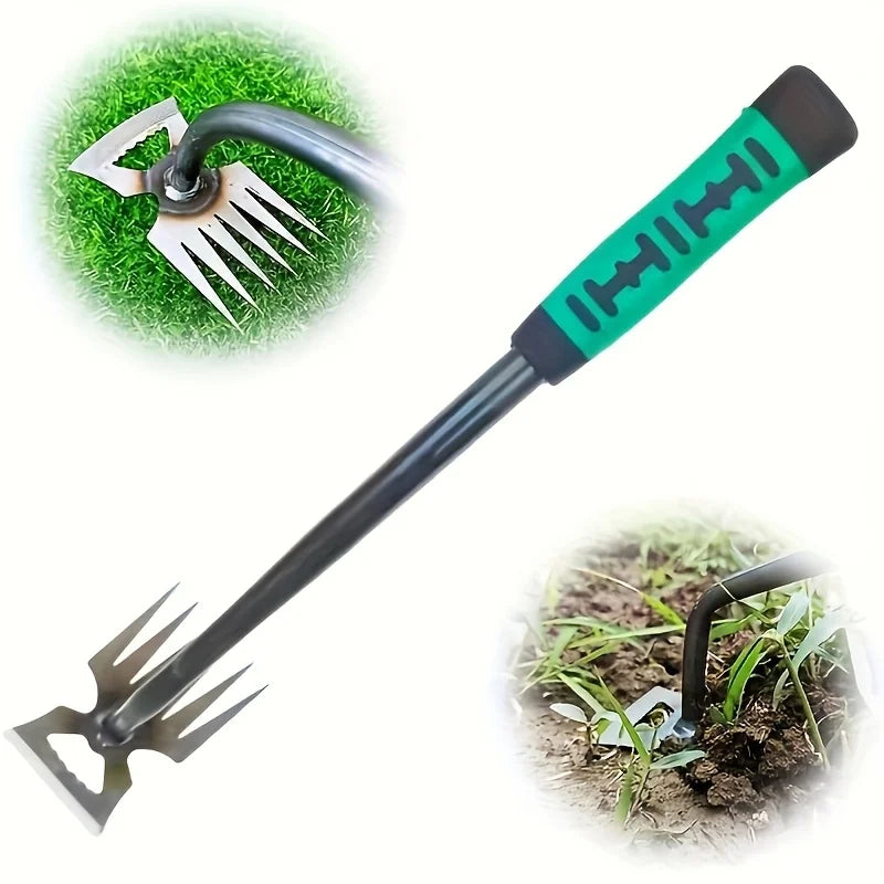 1er-Set einziehbare Gartenhacke für den Heimgebrauch – Multifunktionswerkzeug zum Jäten, Graben, Beliebtes Gartengeräte-Set