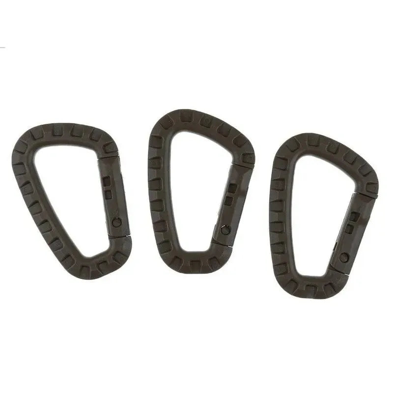 1/2/3/4/6pcs Taktischer Karabiner Karabinerhaken Karabiner Clip Kunststoff Kadett Wandern Camping