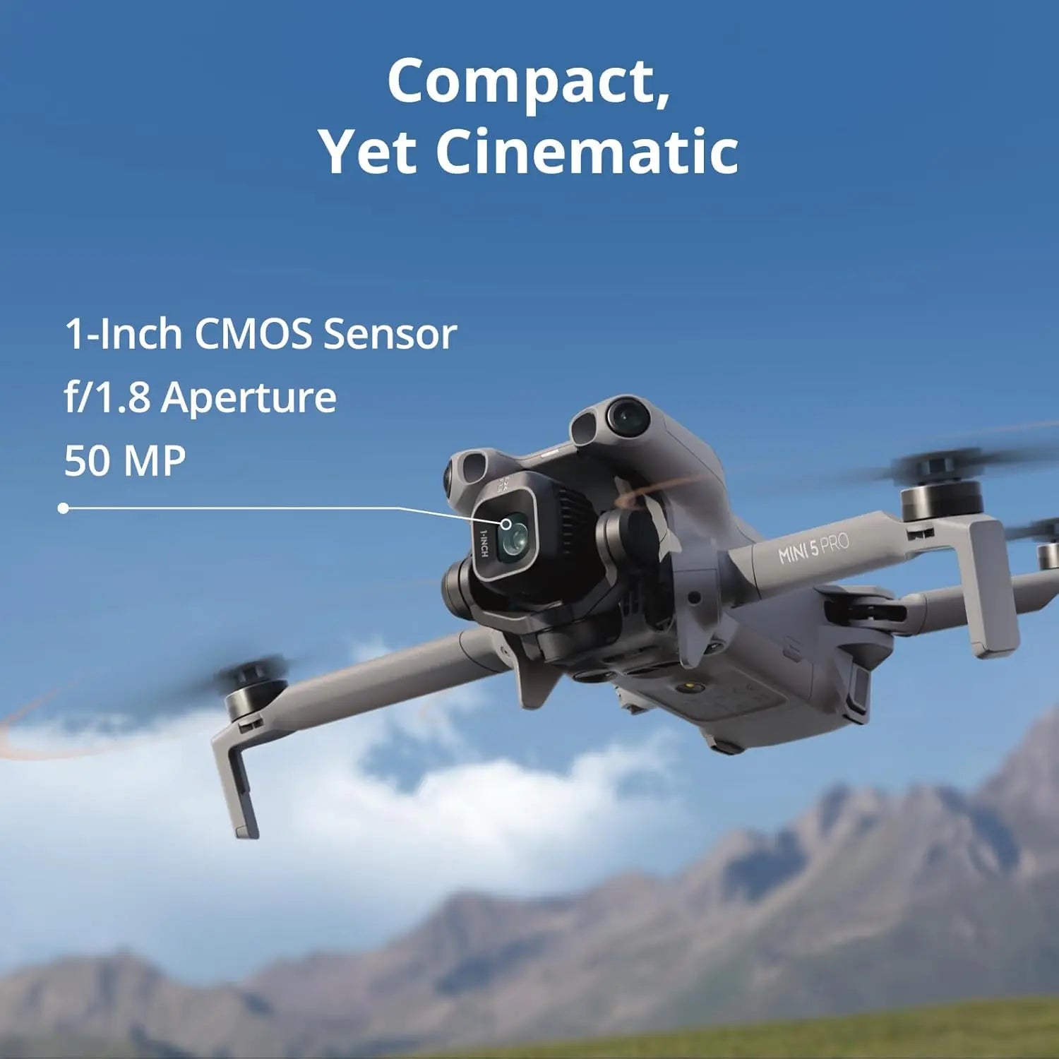 [EU STOCK] DJI Mini 5 Pro Ultraleichte & faltbare Drohne mit Kamera 1-Zoll CMOS Omnidirektionale Hinderniserkennung ActiveTrack 360° 225° Gimbal-Rotation 20km Übertragung 4K Drohne für Anfänger C0 Zweitbild